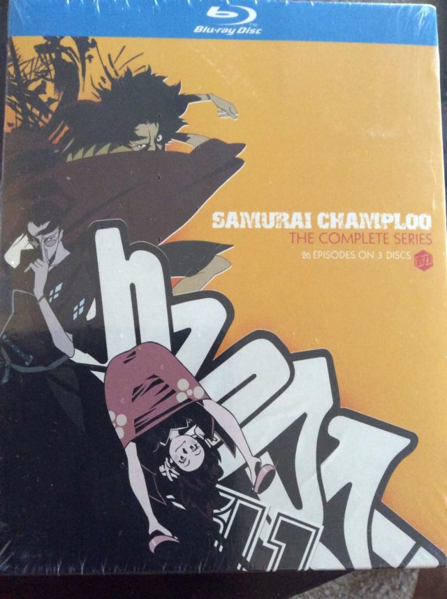 Shrinkwrapped Blu Ray Samurai Champloo Complete