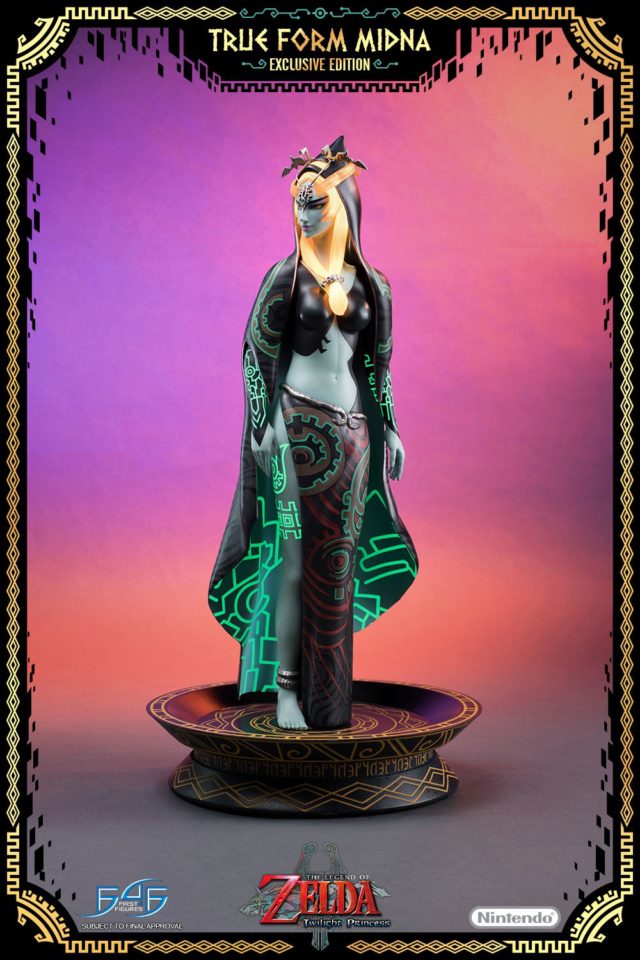 True Form Midna First4Figures Statue Glowing