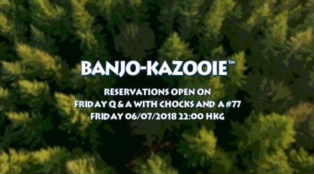 Banjo Kazooie F4F Pre Order Announcement