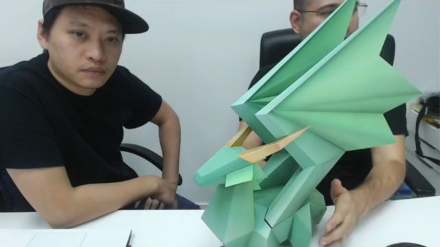 Crystal Dragon F4F Statue