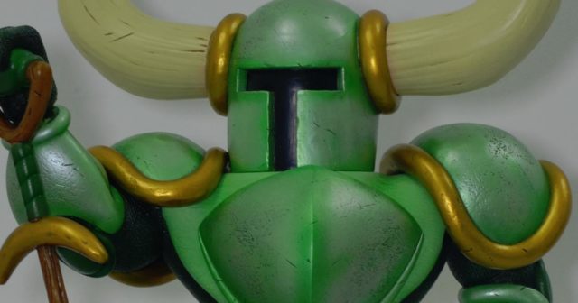 F4F Green Shovel Knight Statue P2 Sneak Peek