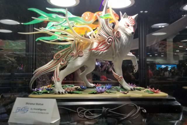 First4Figures Shiranui Statue Okami Figure at E3 2018