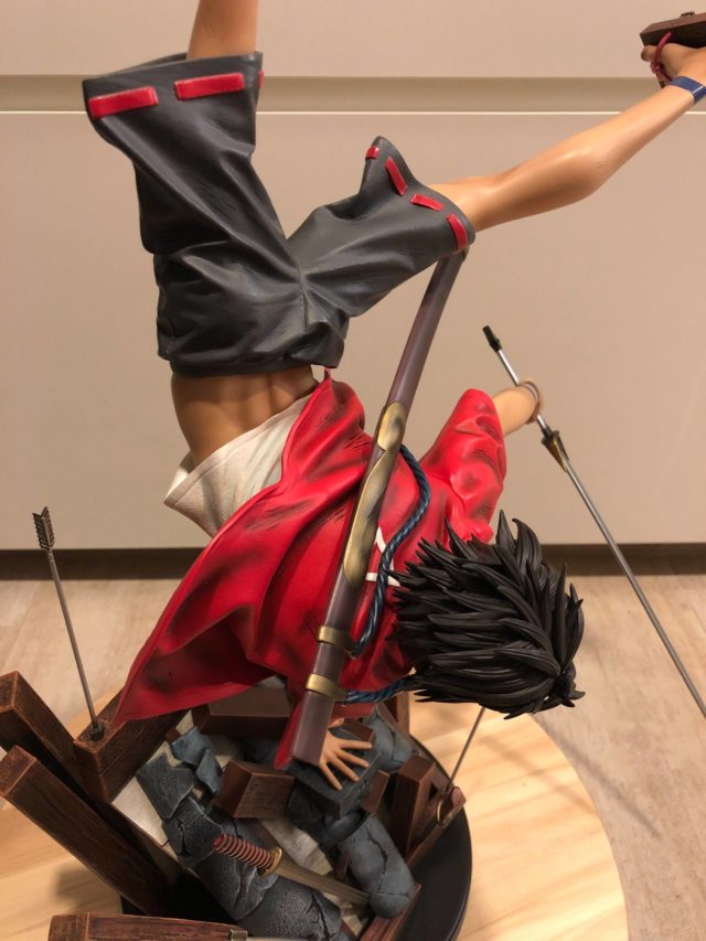 Shading on Back of Mugen Samurai Champloo First4Figures Statue