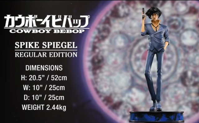 Cowboy Bebop Spike Figure Dimensions First 4 Figures