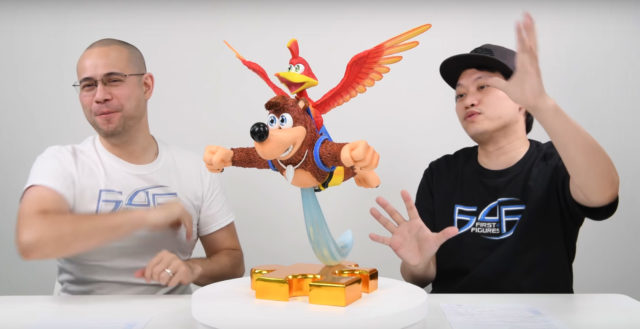 Exclusive F4F Banjo Kazooie Making of Statue