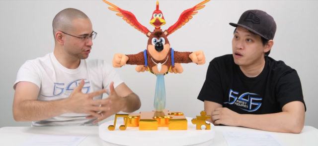 F4F Making of Banjo-Kazooie Documentary Exclusive Version Statue