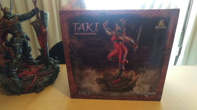 F4F Soul Calibur Taki Statue Box Size Comparison