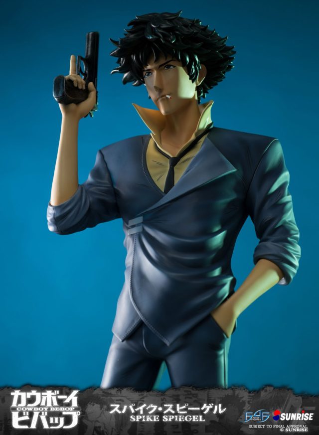 First 4 Figures Spike Cowboy Bebop Resin Statue Holding Gun