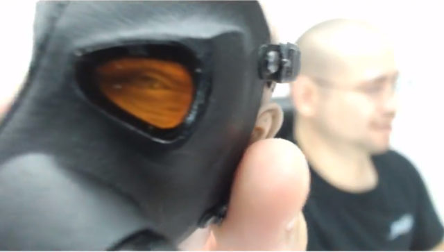 Psycho Mantis Eye Showing Inside of Lens on Mask