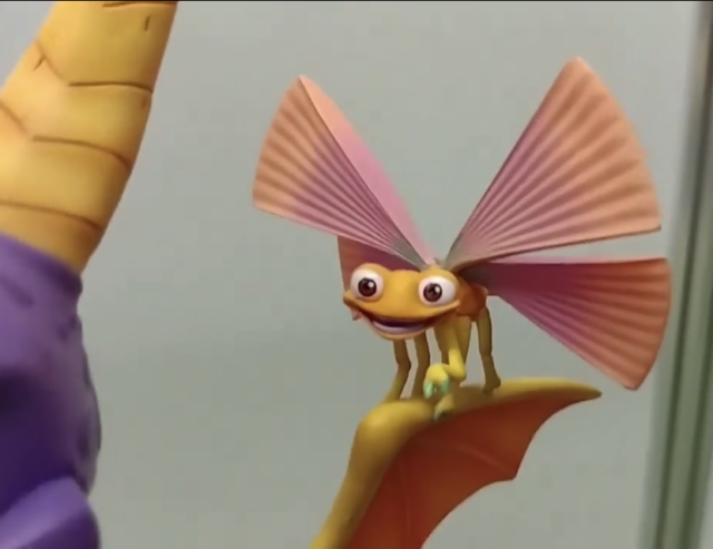 Close-Up of F4F Sparx Dragonfly with Spyro PVC