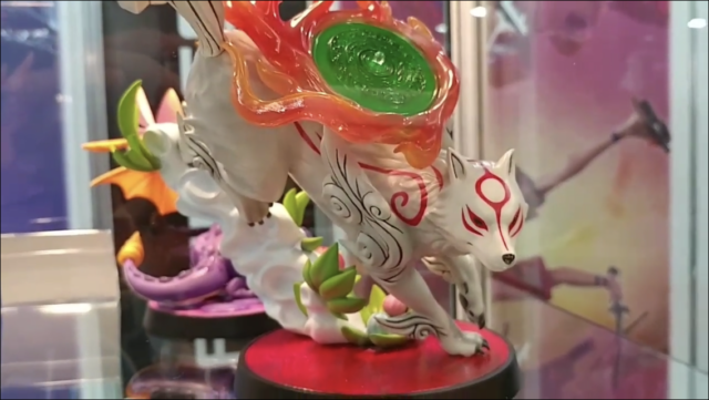 GamesCom 2018 Okami Amaterasu PVC Statue Revealed