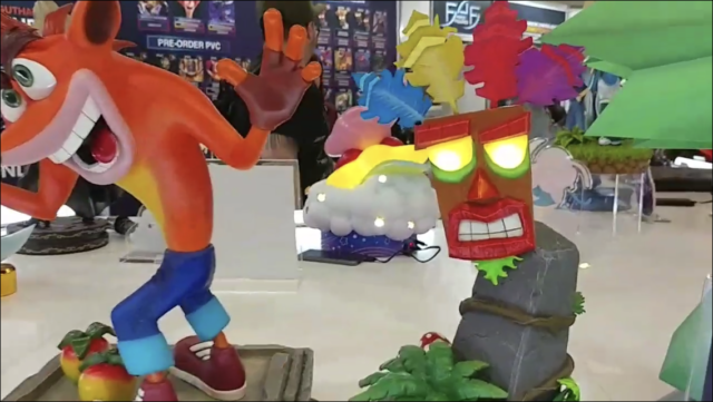 First4Figures Gamescom 2018 Mini Aku Aku Mask Statue Revealed