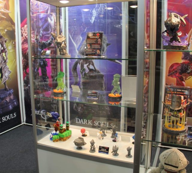 Boom8 Sonic Figures Display at GamesCom 2018