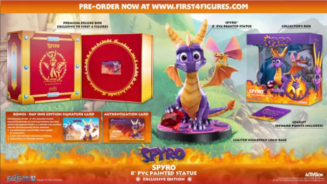 F4F Spyro EXCLUSIVE PVC Statue Revealed