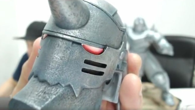 Alphonse Elric F4F Statue EX with Light-Up Eyes