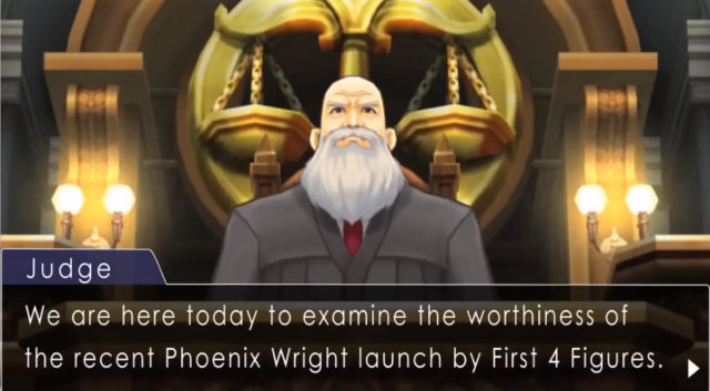 First 4 Figures Phoenix Wright Video Launch