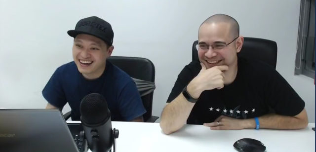 F4F Q&A 100 Alex and Chock Smiling