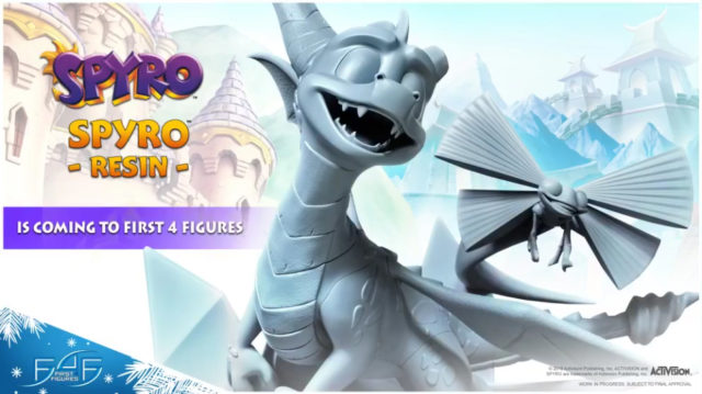 F4F Spyro Reignited Resin Statue Sneak Peek