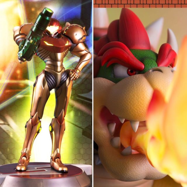 F4F Varia Suit Samus and Bowser Production Updates