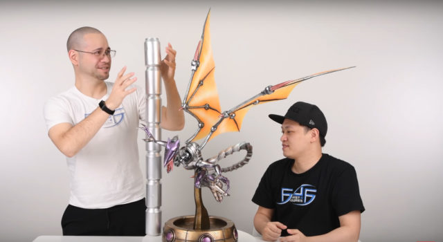 First4Figures Meta Ridley Statue Height Cans Test