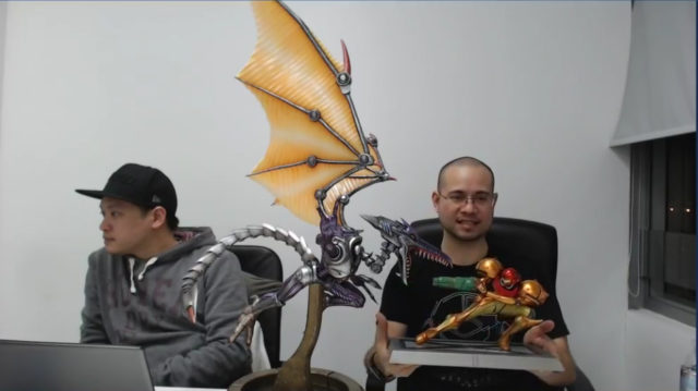 To Scale Meta Ridley vs Samus Statue