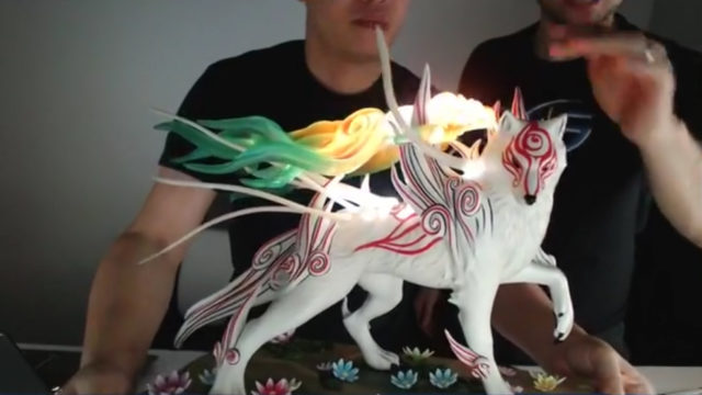 Updated Okami Shiranui F4F Statue Prototype