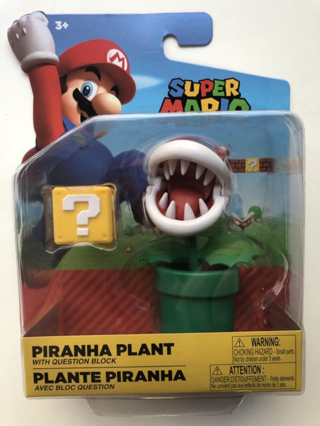 Jakks Pacific Piranha Plant Figure 4" Packaged