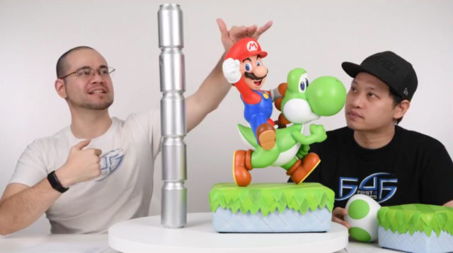 F4F Mario and Yoshi 5 Cans Tall