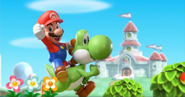 F4F Mario on Yoshi Statue Teaser Photo