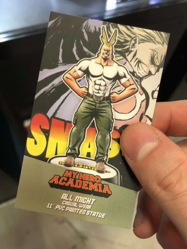 Casual Wear All Might Card ECCC 2019