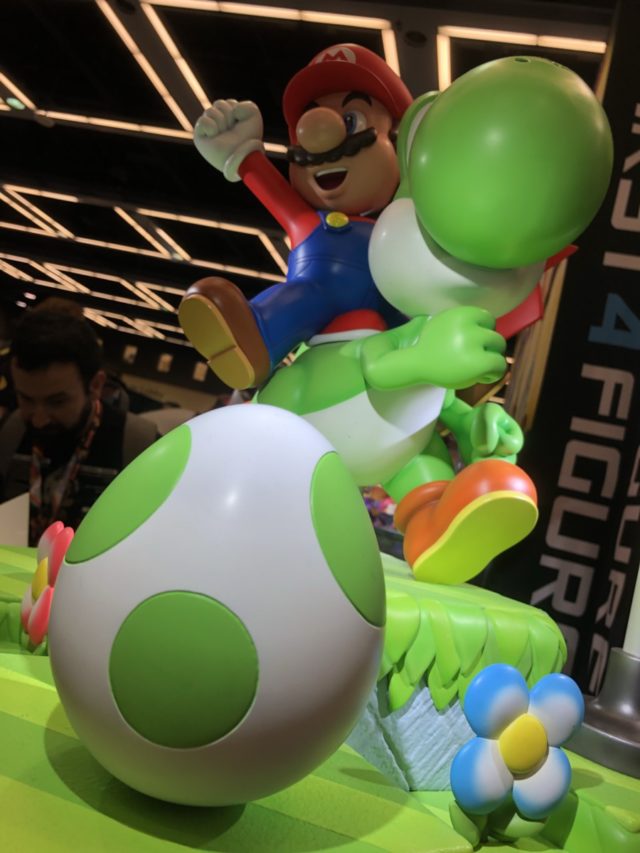 Mario and Yoshi F4F Statue ECCC 2019