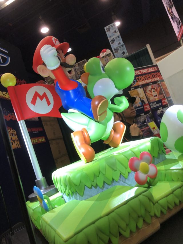 F4F Mario and Yoshi Statue Emerald City Comic Con 2019