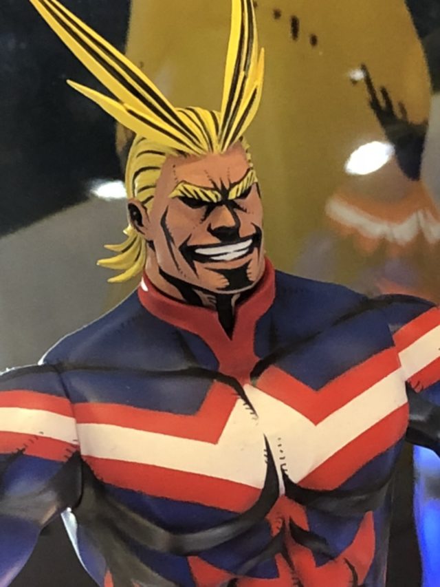 Emerald City Comic Con My Hero Academia All Might Figure Close-Up