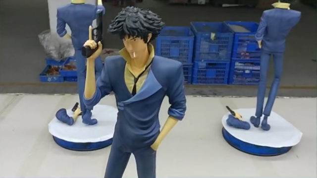 Cowboy Bebop F4F Spike Statue Production Video