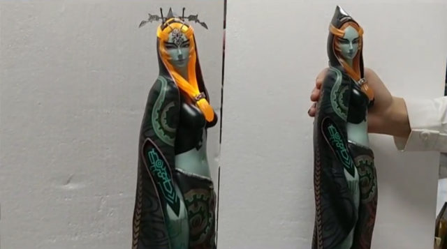 First4Figures True Form Midna Improved Statue Prototype vs Original