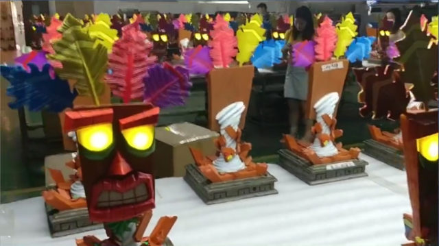 F4F QA 117 Factory Video Aku Aku Masks Completed