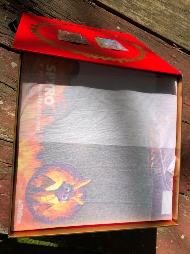 F4F Spyro PVC Exclusive Box Inside Shoebox Style Deluxe Art Box