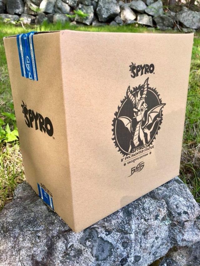 Inner Shipper Box for Spyro Exclusive First 4 Figures PVC