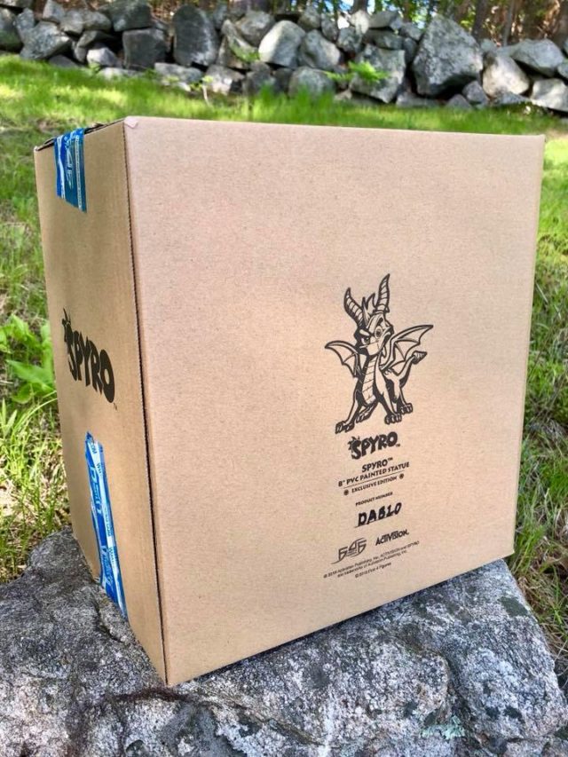 Inner Shipping Box for Spyro EX PVC First4Figures Statue