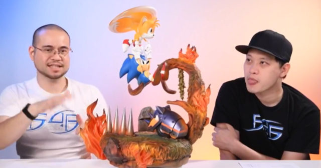 F4F Sonic and Tails Statue Making of Documentary