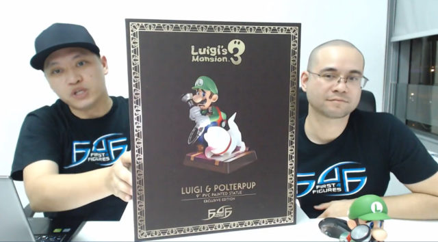 Exclusive Version F4F Luigi's Mansion Statue