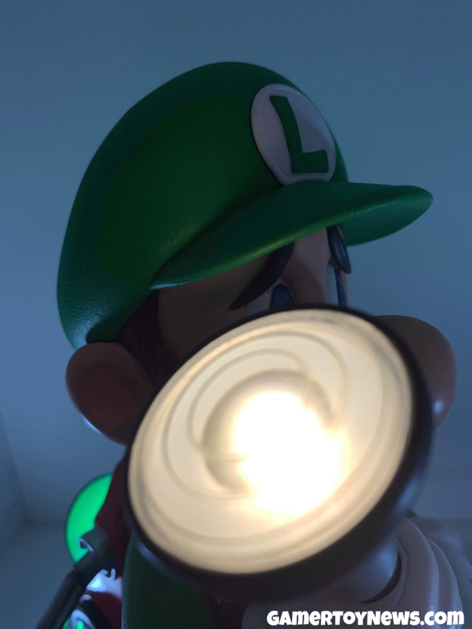 luigi pvc statue