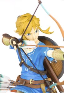 Close-Up of Zelda BOTW Link PVC Figure First4Figures