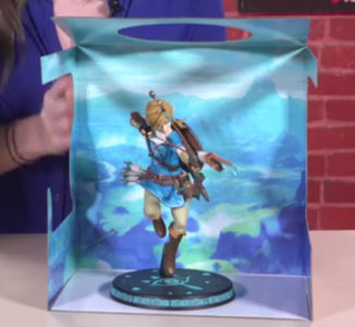 dark horse deluxe f4f the legend of zelda breath of the wild link figure statue