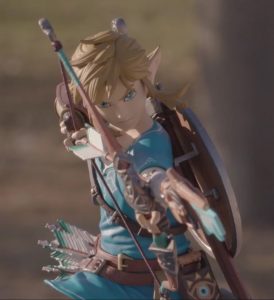 First 4 Figures Zelda Breath of the Wild Link Statue