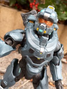 Close-Up of Halo 5 Fred-104 Six Inch Figure Mattel