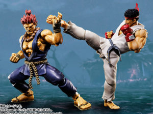 Street Fighter Figuarts Akuma vs Ryu