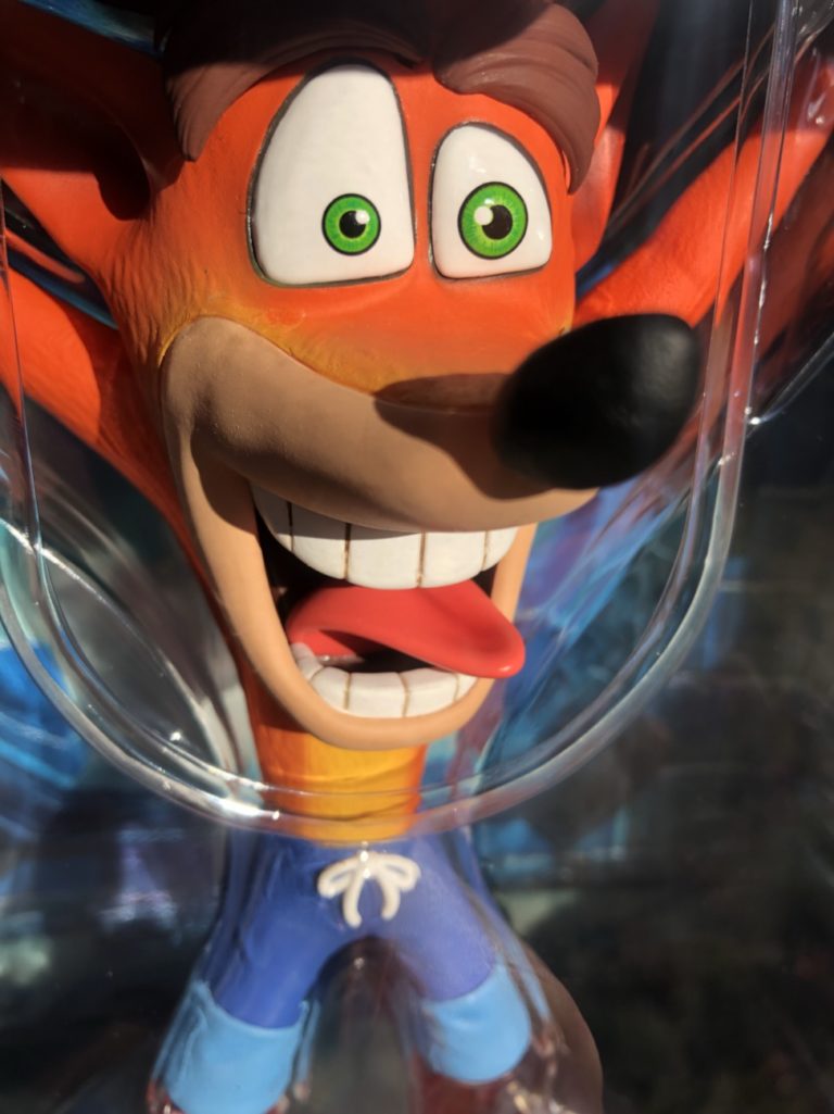 crash bandicoot 9 pvc painted statue