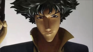 Close-Up of F4F Cowboy Bebop Spike Statue